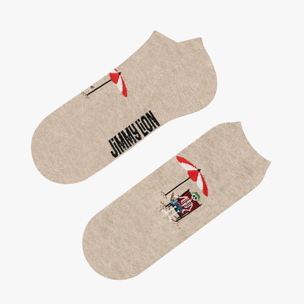 jimmy lion Ankle Socks Ankle Death Beach