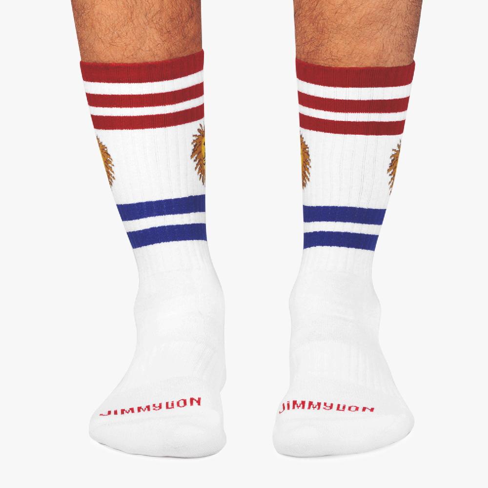 Jimmy Lion Athletic Socks Athletic Lion Design