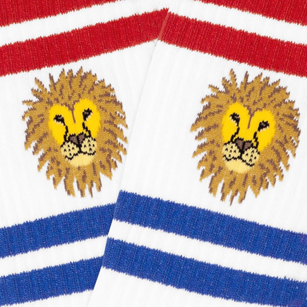 Jimmy Lion Athletic Socks Athletic Lion Design