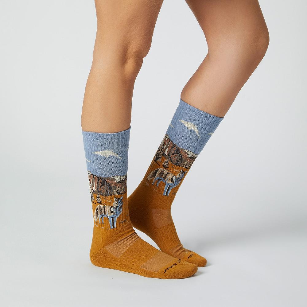 Jimmy Lion Athletic Socks Athletic Wolf Trail