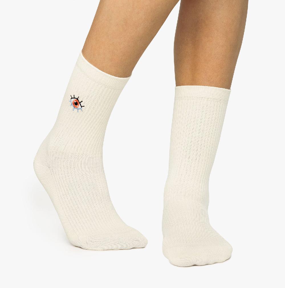 Jimmy Lion Athletic Socks For Women Eyes
