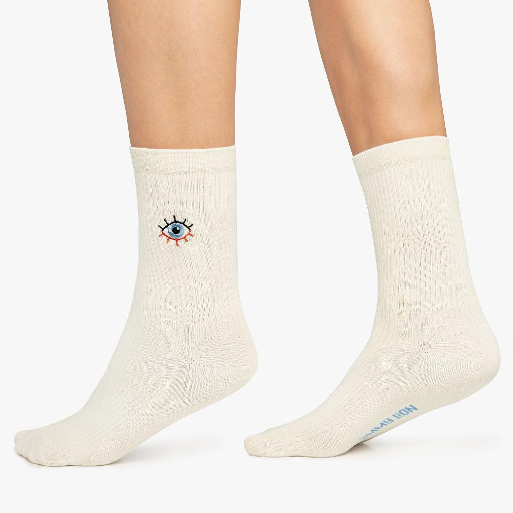 Jimmy Lion Athletic Socks For Women Eyes