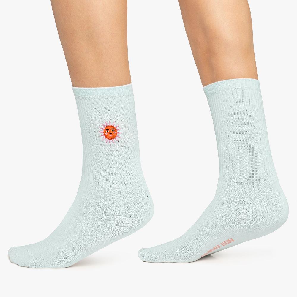 Jimmy Lion Athletic Socks For Women Sun & Moon