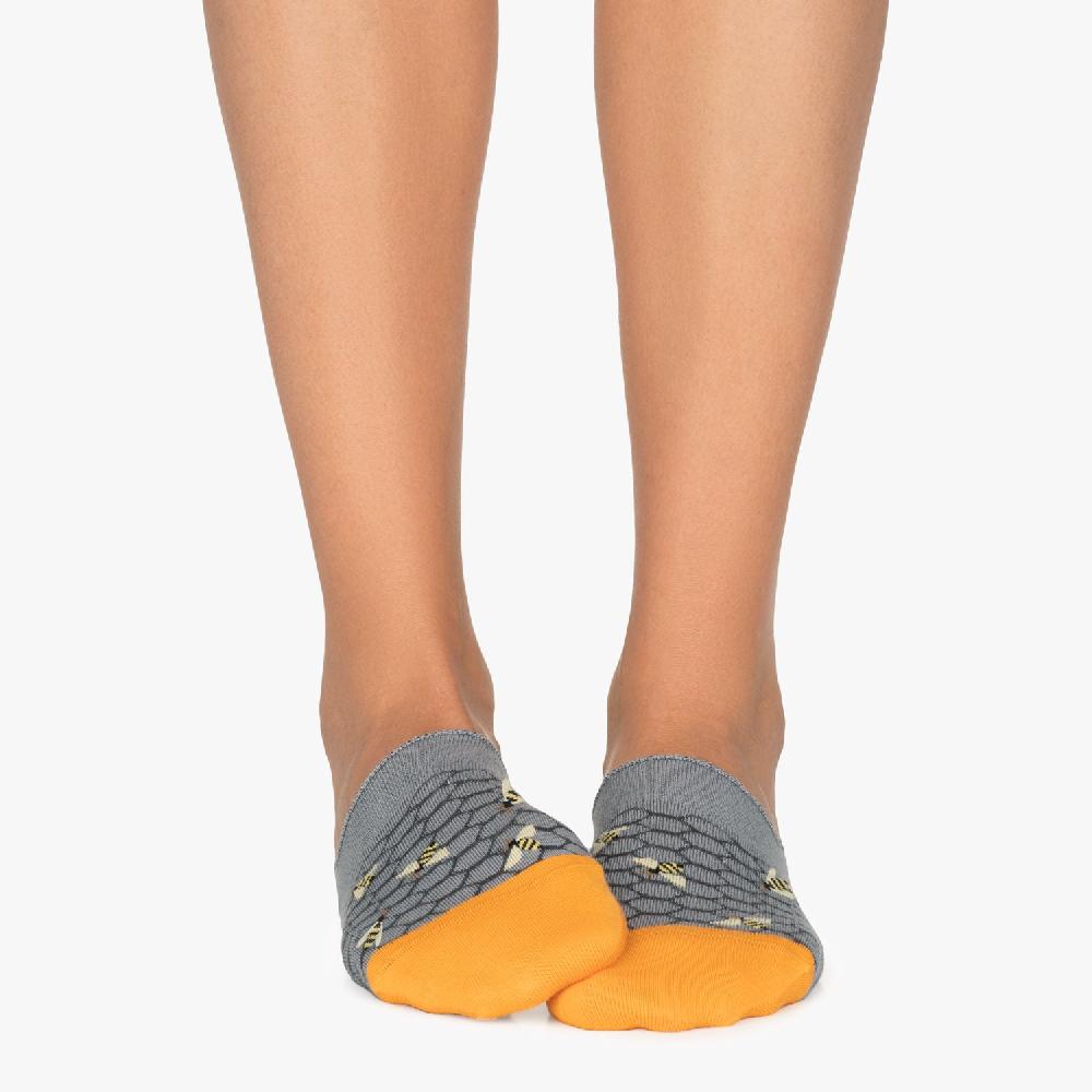 Jimmy Lion Bees No-sow Socks For Men And Women