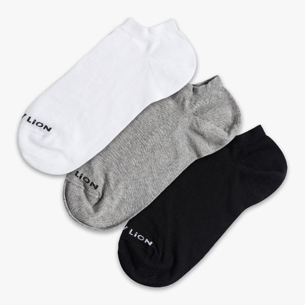 jimmy lion Cotton Ankle Socks 3 x Ankle Essentials