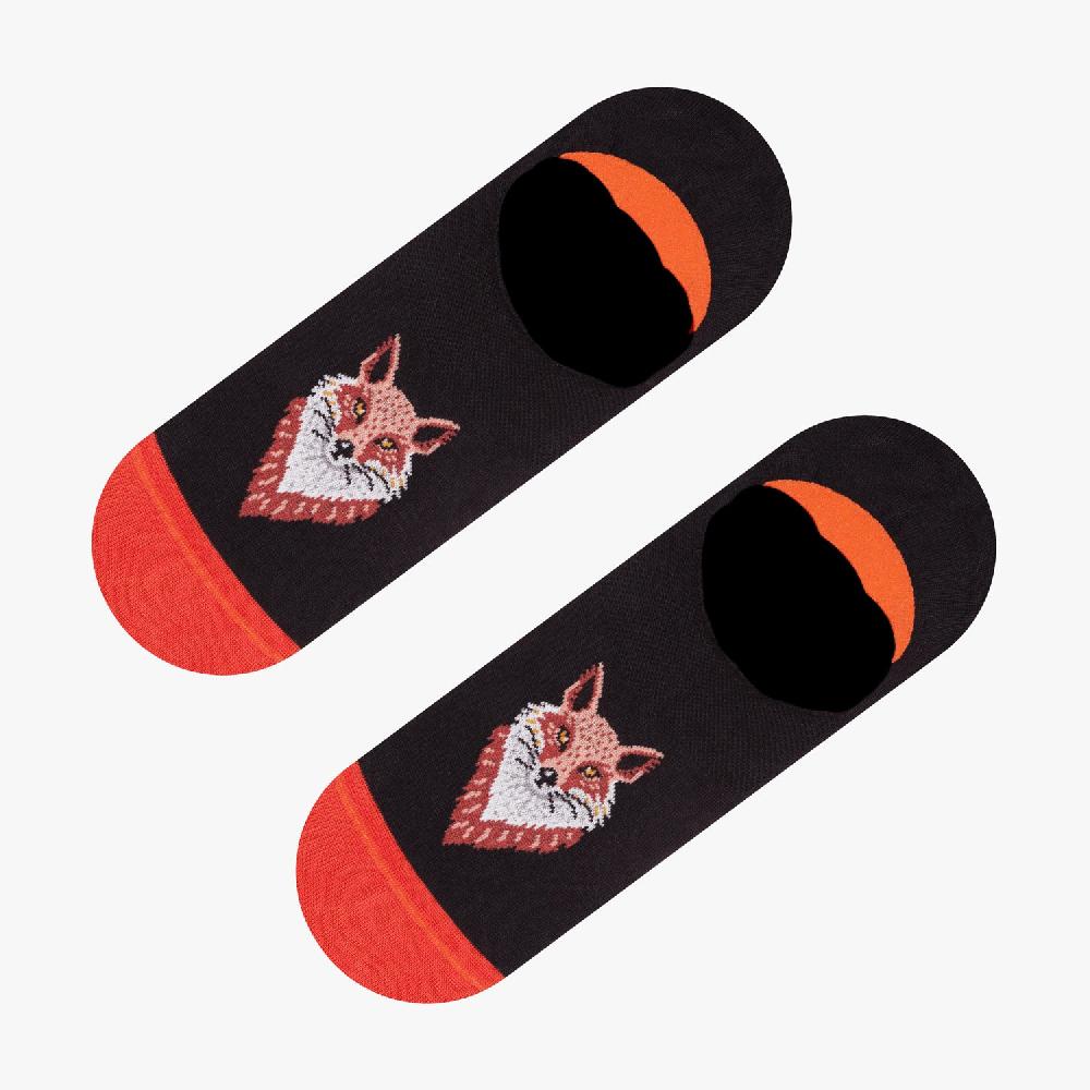 jimmy lion Fox Head No-sow Socks for Men and Women