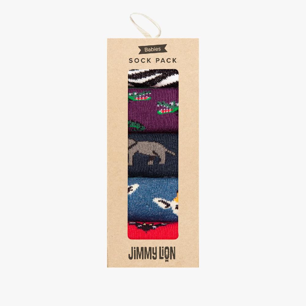 Jimmy Lion Fun & Cool Babies Socks Pack Wild Pack