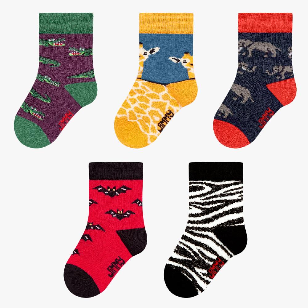 Jimmy Lion Fun & Cool Babies Socks Pack Wild Pack