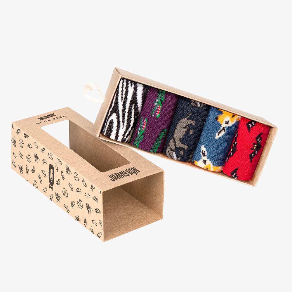 jimmy lion Fun & Cool Babies Socks Pack Wild Pack jimmy lion Fun & Cool Babies Socks Pack Wild Pack