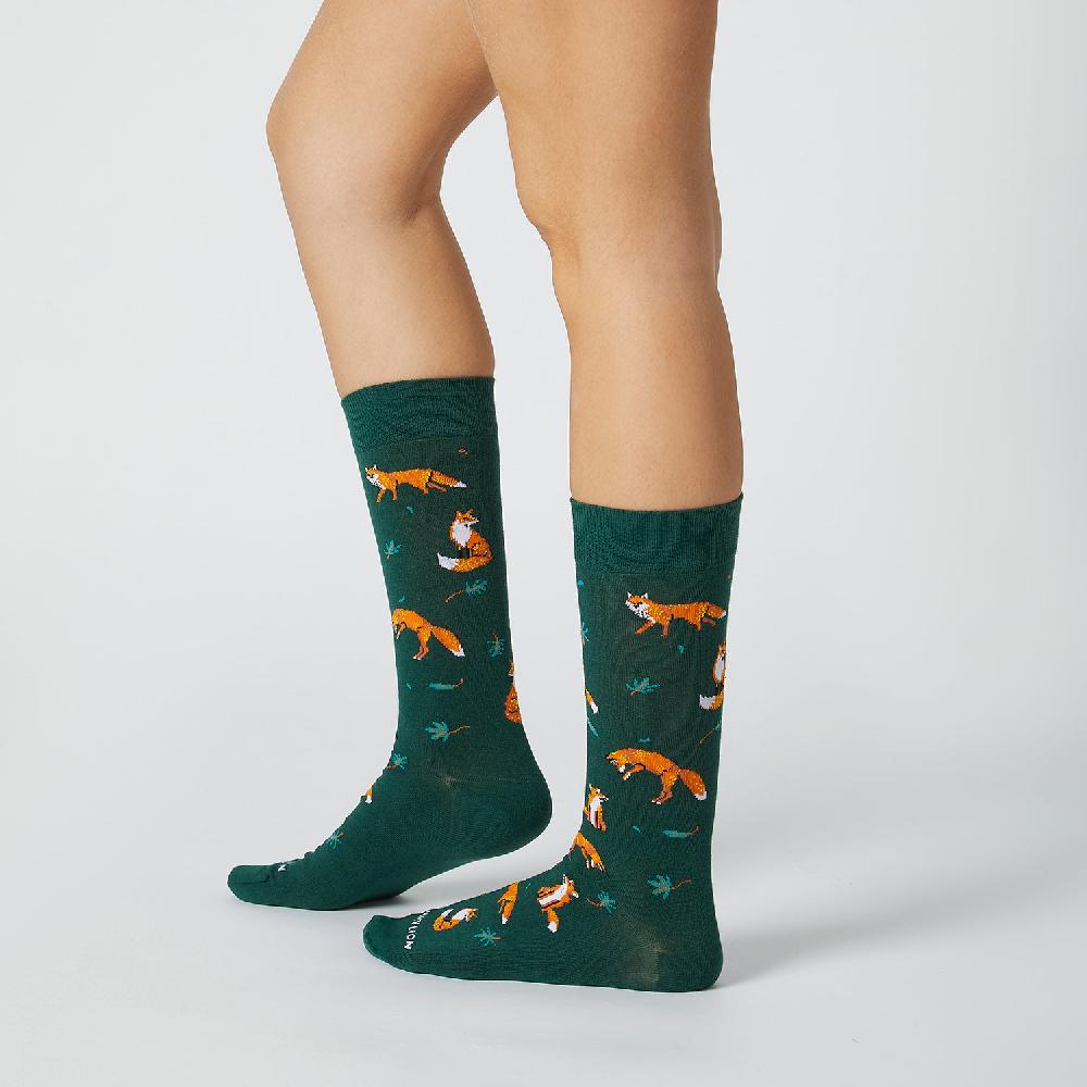 Jimmy Lion Fun Cotton Socks Dusk Fox