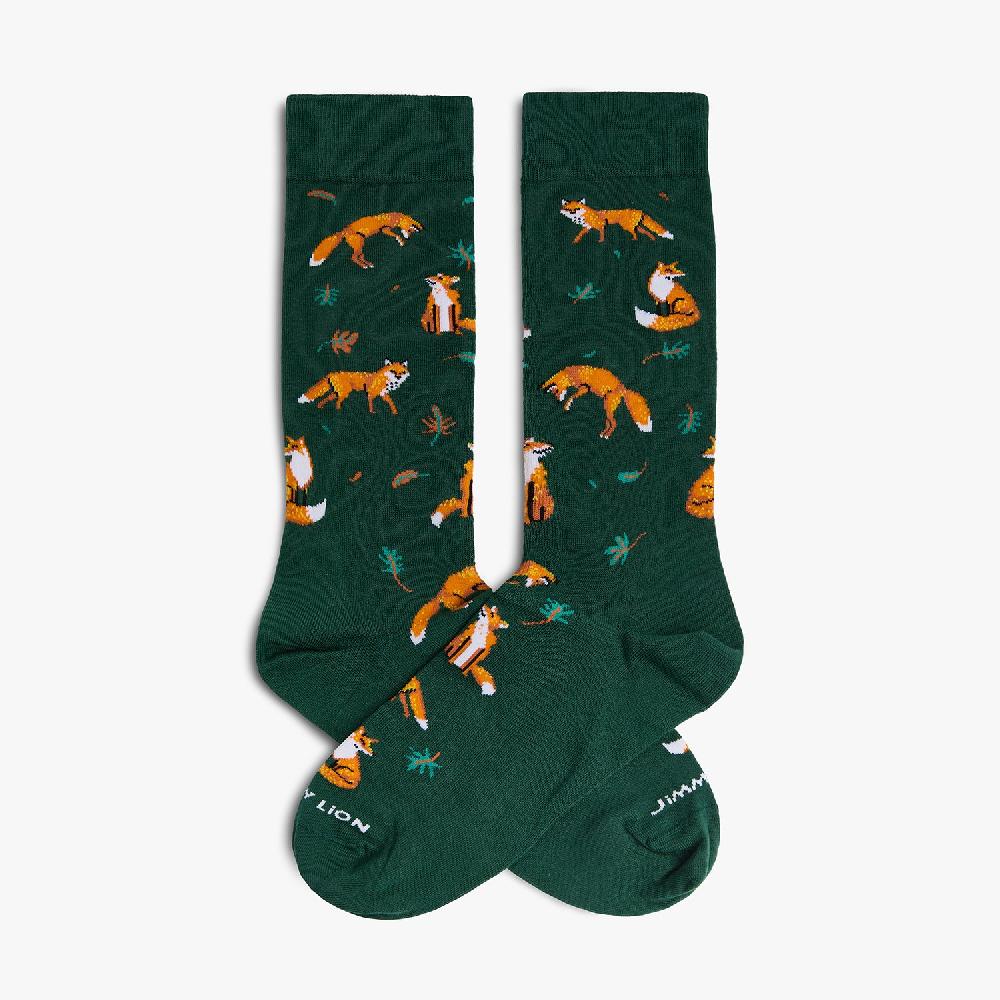 jimmy lion Fun Cotton Socks Dusk Fox