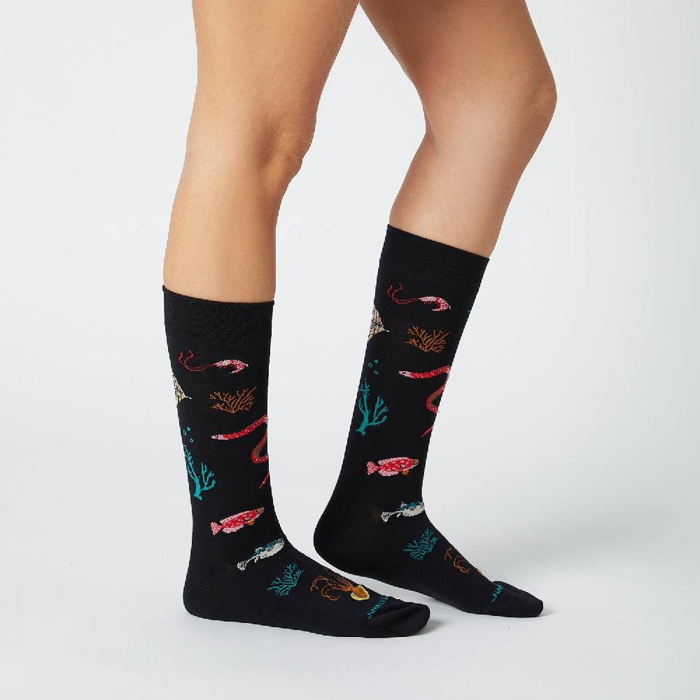 Jimmy Lion Fun Cotton Socks Tide Glow