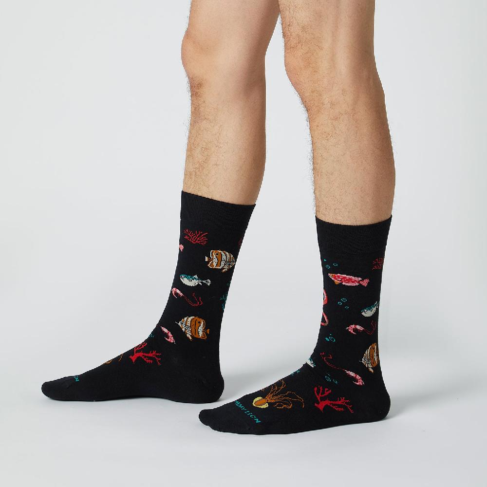 Jimmy Lion Fun Cotton Socks Tide Glow