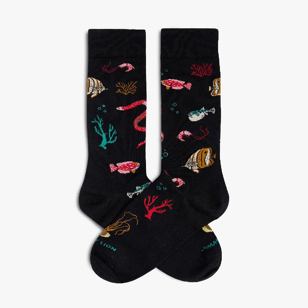 jimmy lion Fun Cotton Socks Tide Glow