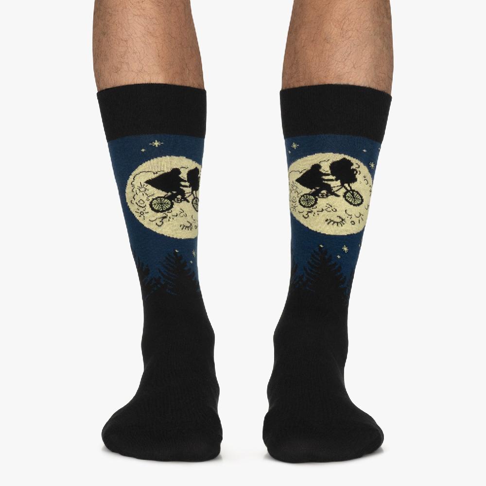 Jimmy Lion Fun Socks ET Flying Bicycle Design