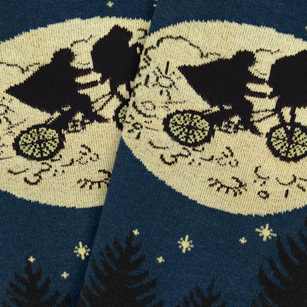 Jimmy Lion Fun Socks ET Flying Bicycle Design