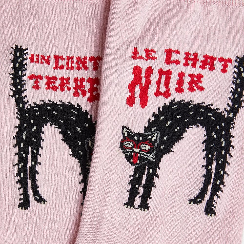Jimmy Lion Fun Socks Le Chat Noir