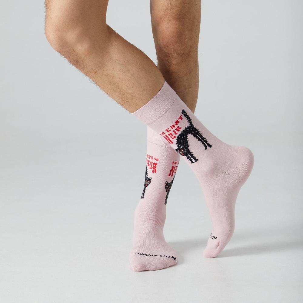 Jimmy Lion Fun Socks Le Chat Noir