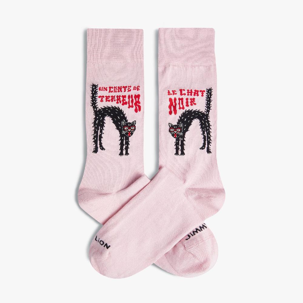 jimmy lion Fun Socks Le Chat Noir
