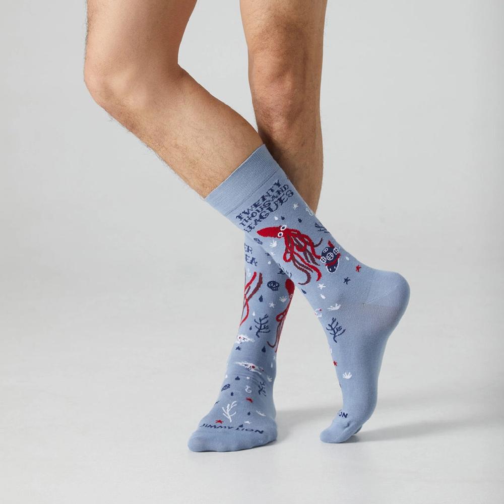 Jimmy Lion Fun Socks Twenty Thousand Leagues
