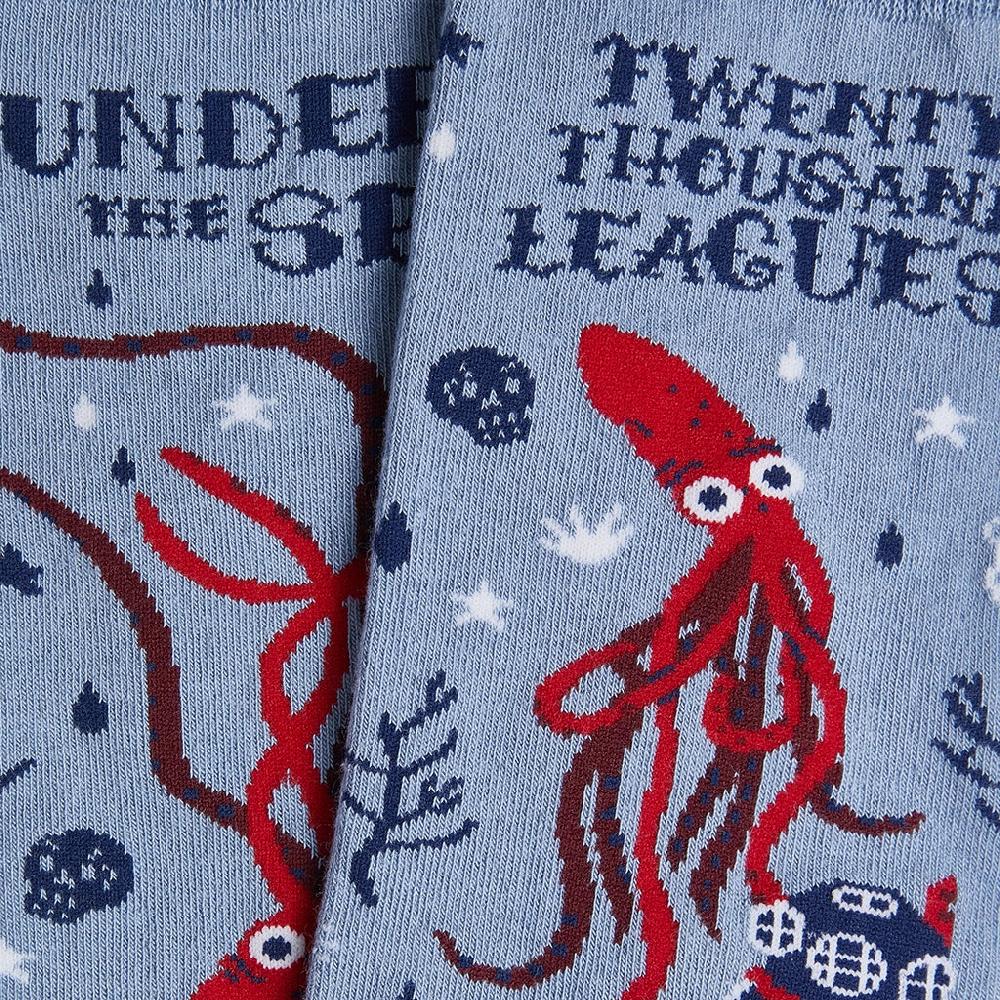 Jimmy Lion Fun Socks Twenty Thousand Leagues