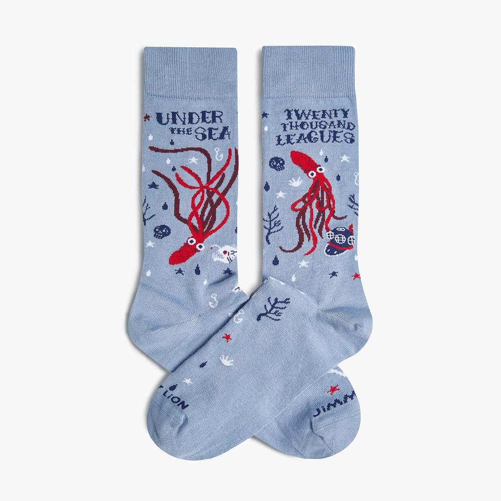 jimmy lion Fun Socks Twenty Thousand Leagues