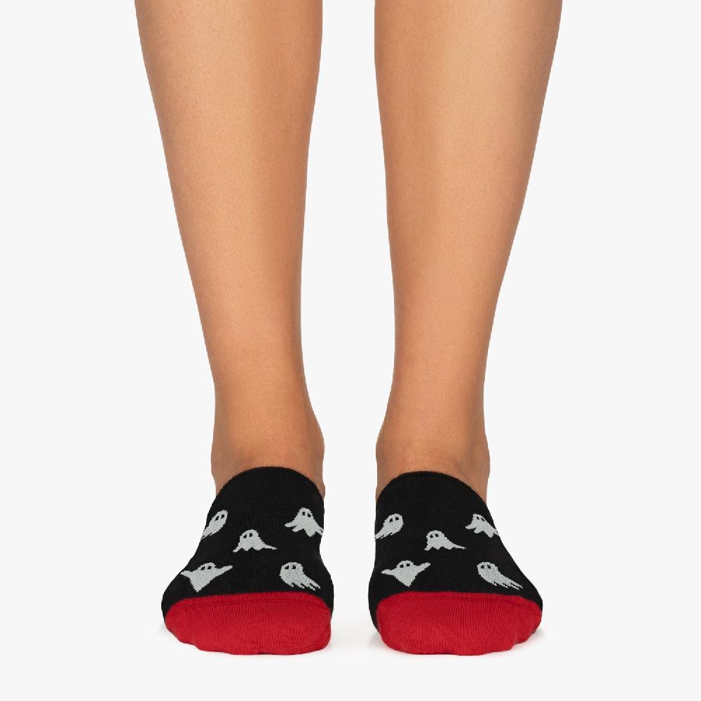 Jimmy Lion Funny Ghosts No-show Socks