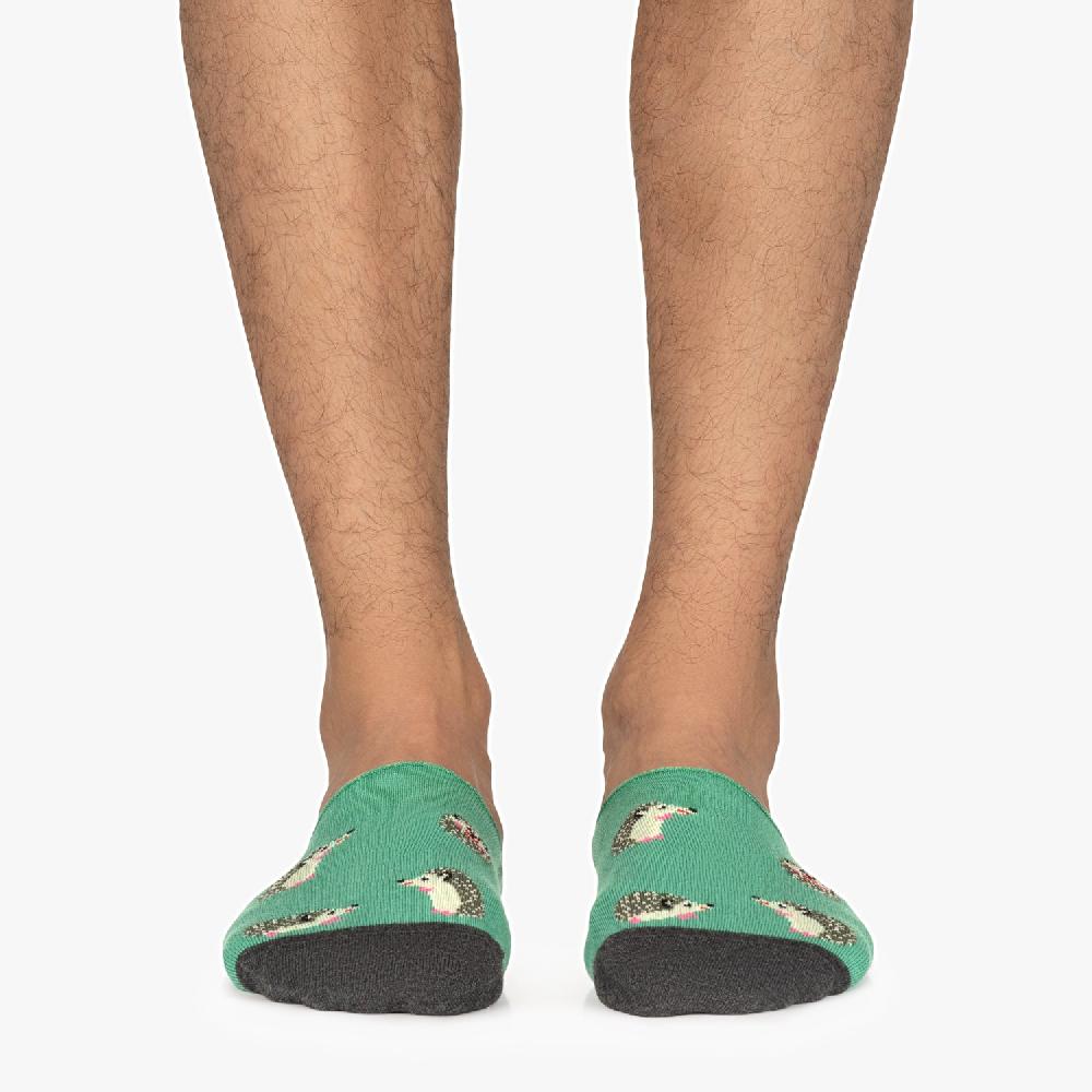 Jimmy Lion Funny Hedgehog No-show Socks