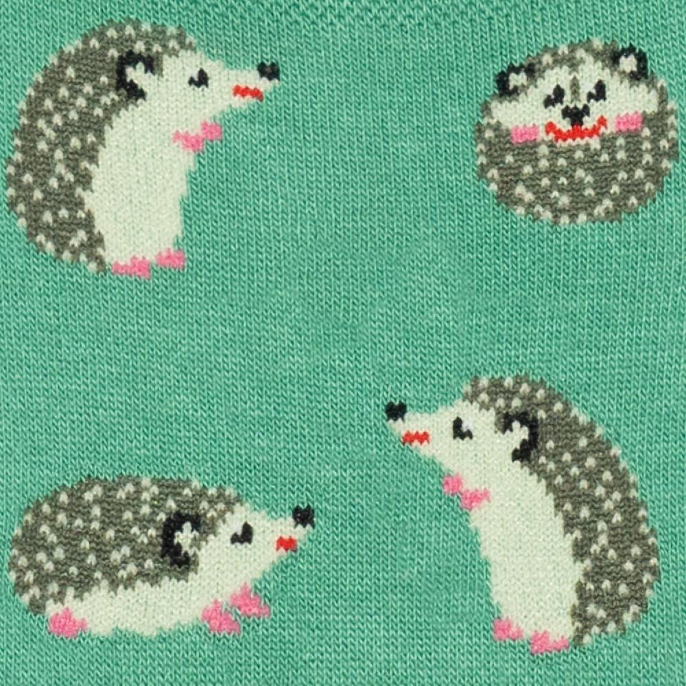 Jimmy Lion Funny Hedgehog No-show Socks