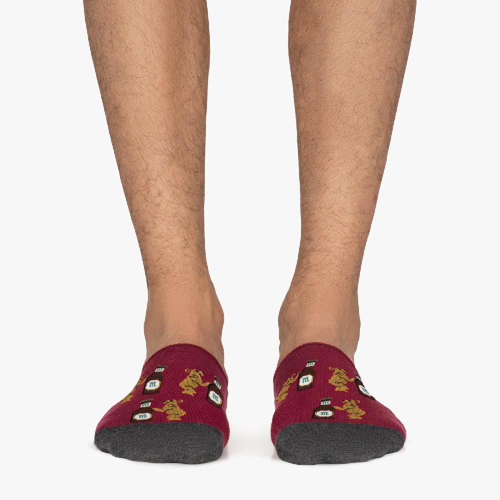 Jimmy Lion Funny Mahou Bears No-show Socks