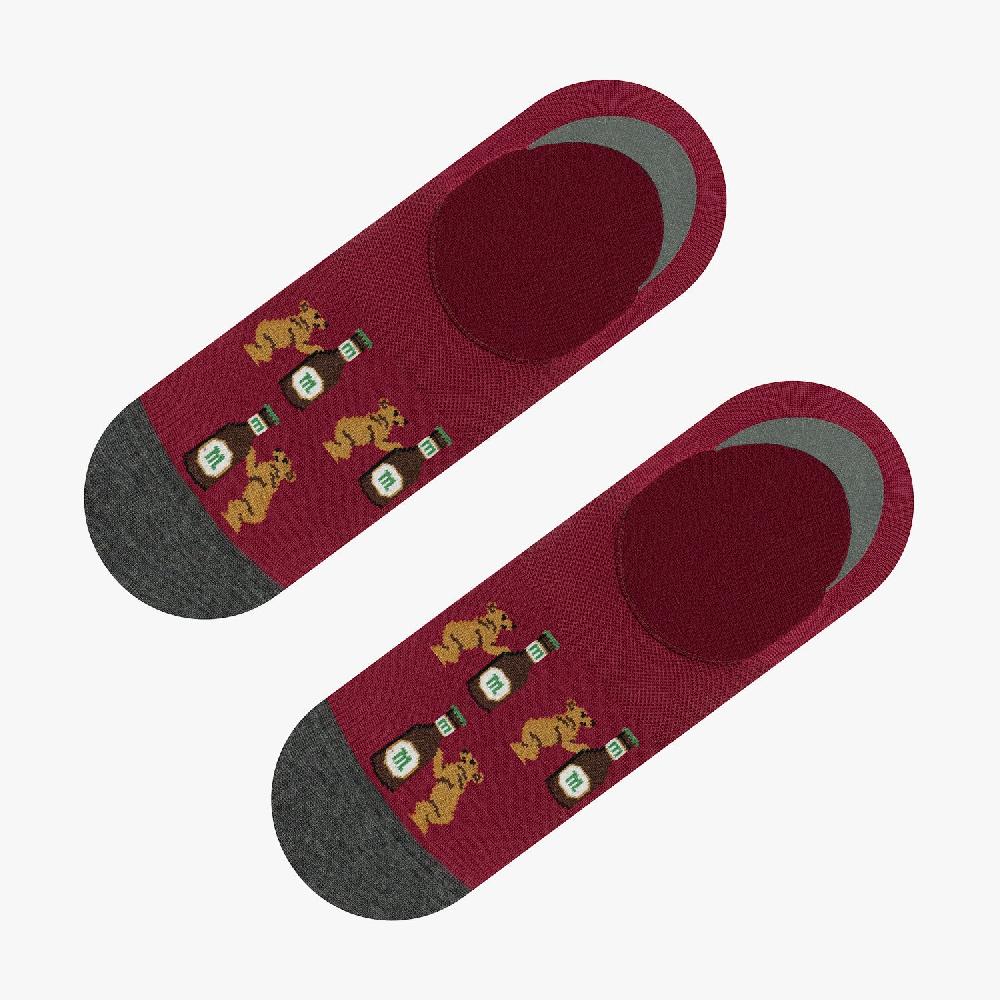 jimmy lion Funny Mahou Bears No-show Socks