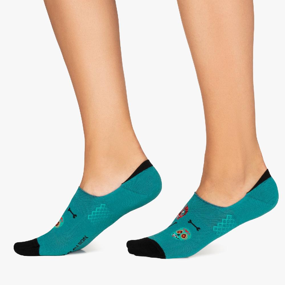 Jimmy Lion Funny Skulls No-show Socks