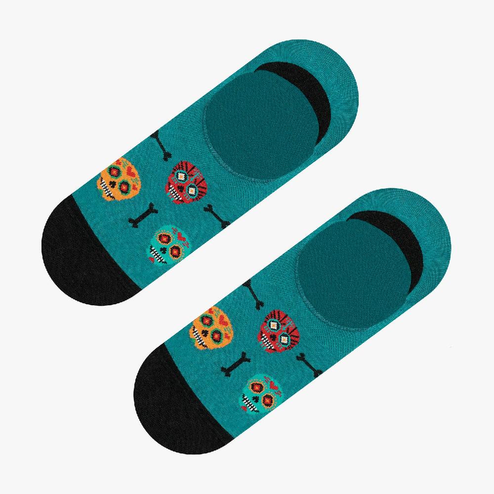 jimmy lion Funny Skulls No-show Socks
