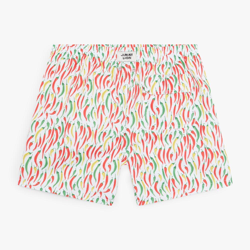 Jimmy Lion Men's Swim Shorts Chillies