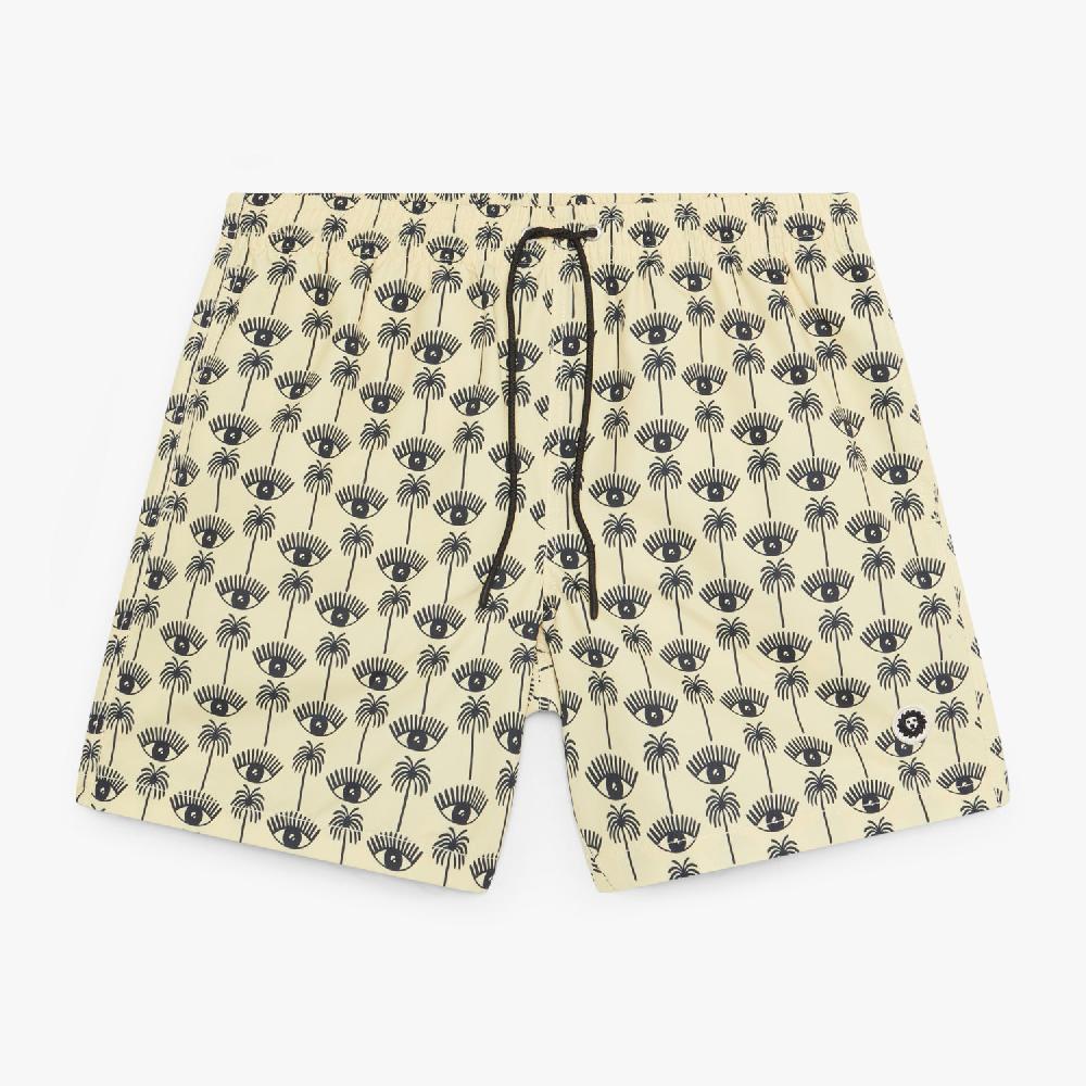 jimmy lion Men's Swim Shorts Esyes and Palms