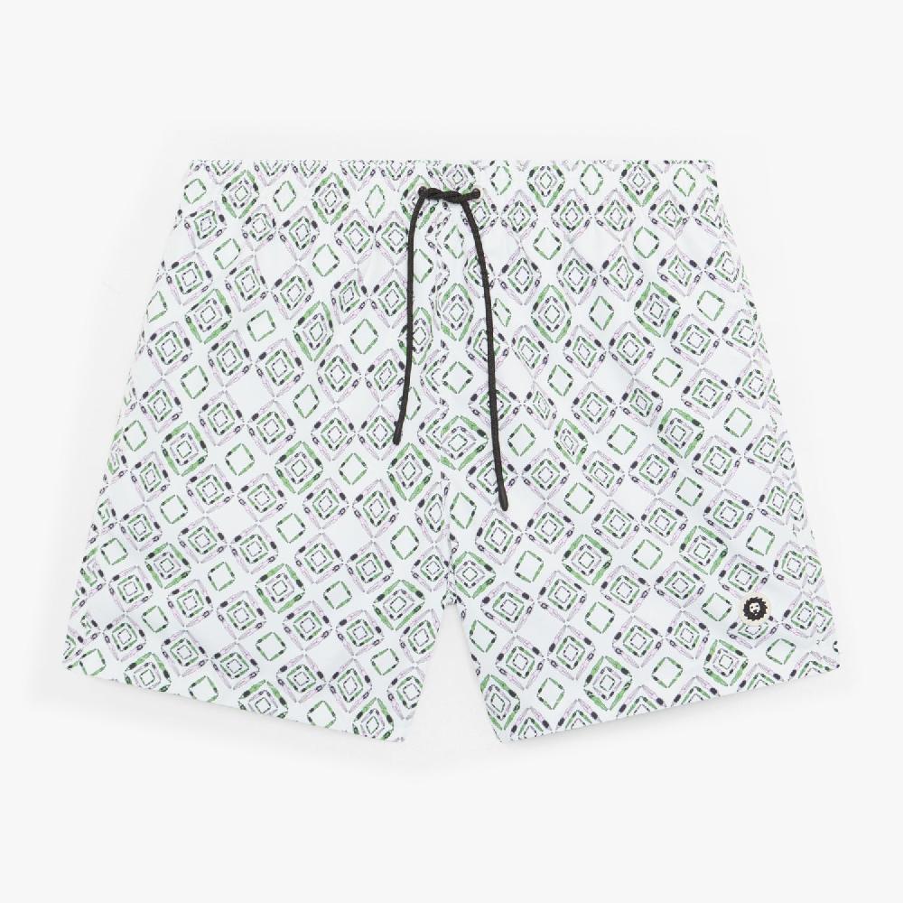 jimmy lion Men's Swim Shorts Geometric Swimmers