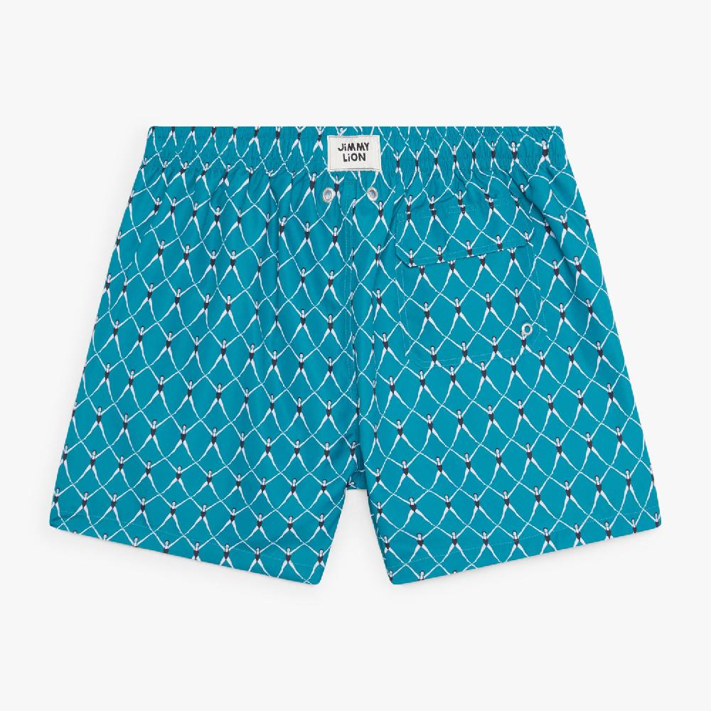 Jimmy Lion Men's Swim Shorts Olympic Swimmers