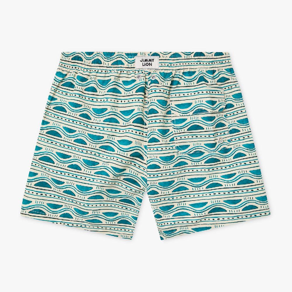 Jimmy Lion Men's Swim Shorts Sea Forms Swim Shorts