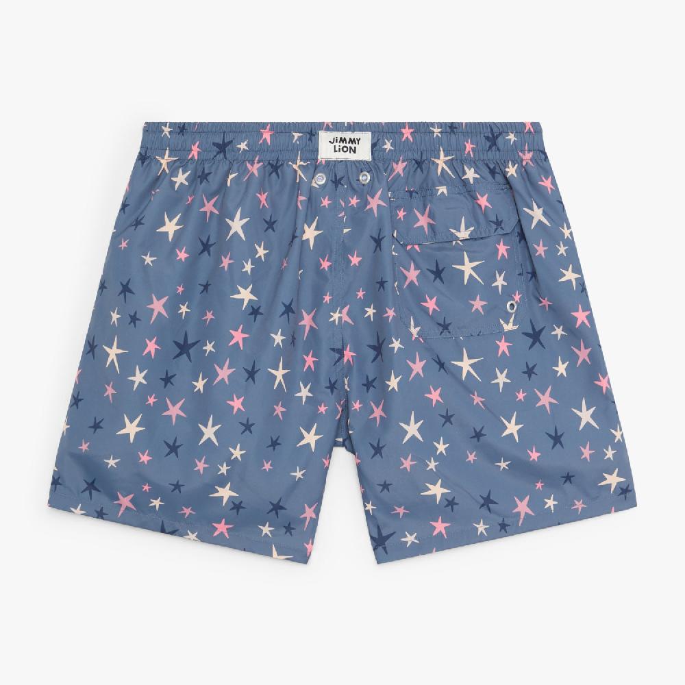 Jimmy Lion Men's Swim Shorts Stars