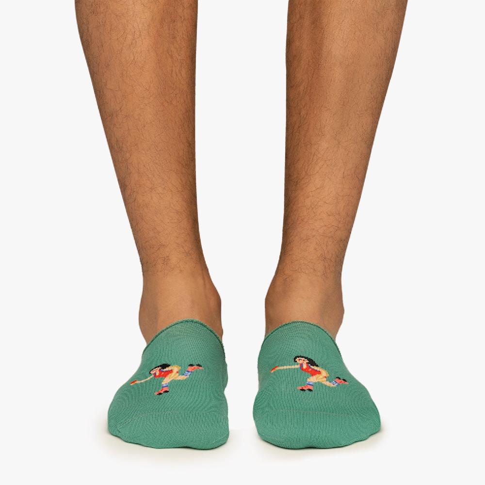 Jimmy Lion No Show Socks Roller Girl