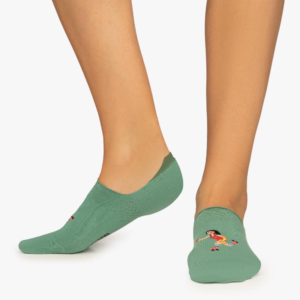 Jimmy Lion No Show Socks Roller Girl