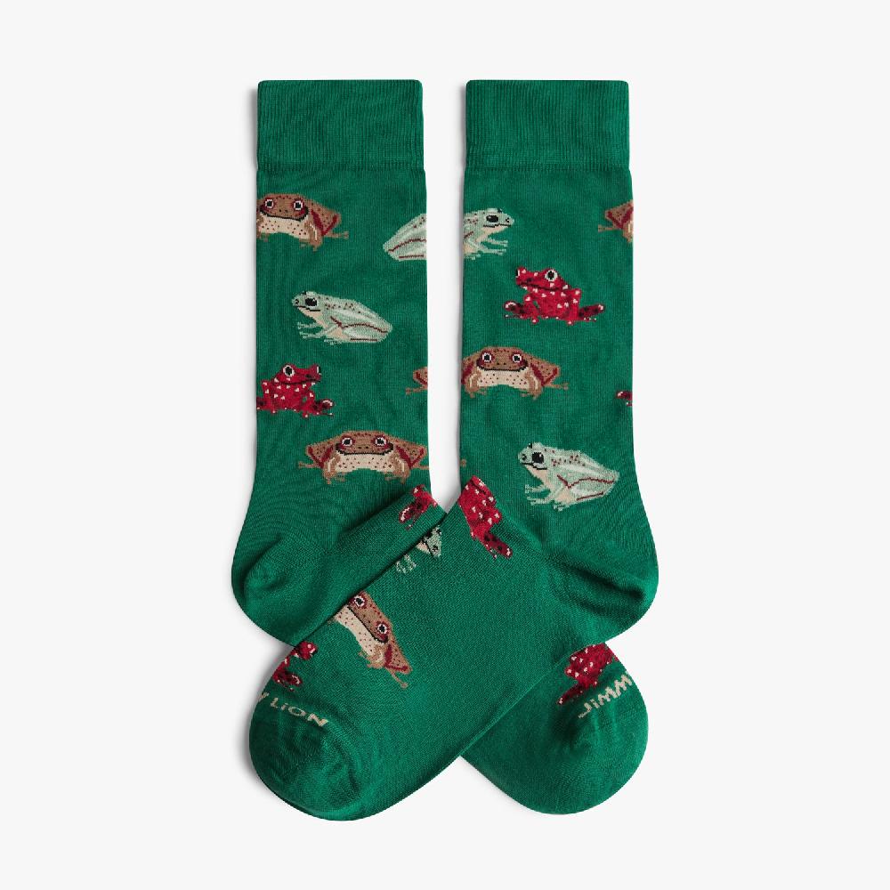 jimmy lion Organic Cotton Socks Frogs