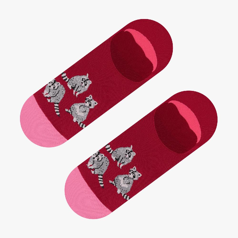 jimmy lion Racoons No-sow Socks for Men and Women