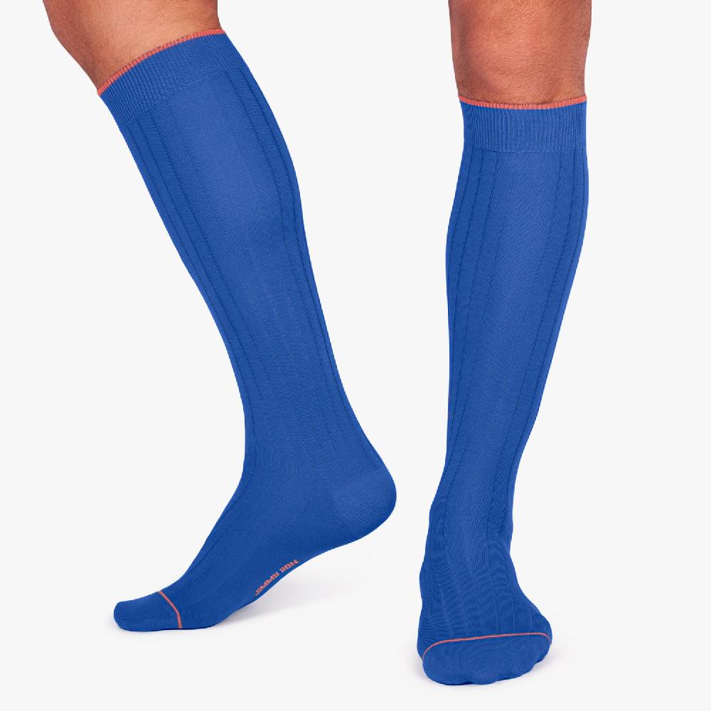 Jimmy Lion Ribbed Knee High Socks