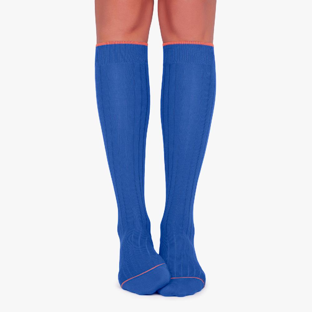 Jimmy Lion Ribbed Knee High Socks