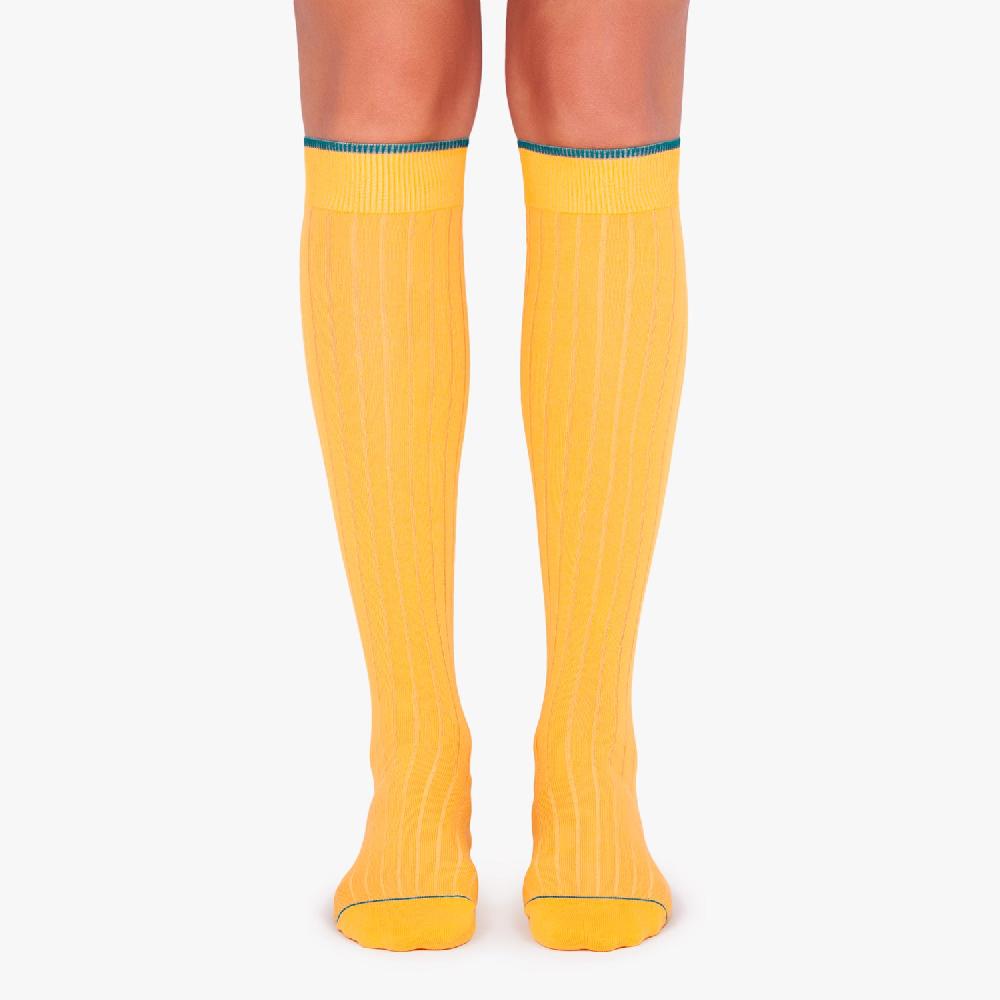 Jimmy Lion Ribbed Knee High Socks