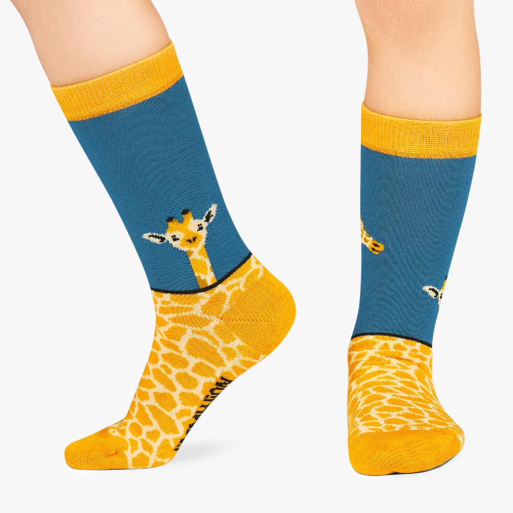 Jimmy Lion Socks For Kids Kids Giraffe Design