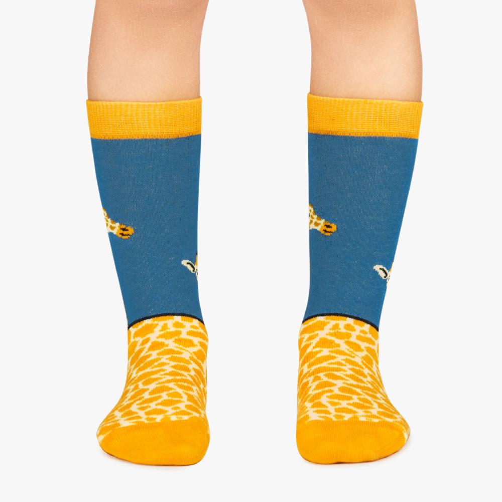 Jimmy Lion Socks For Kids Kids Giraffe Design