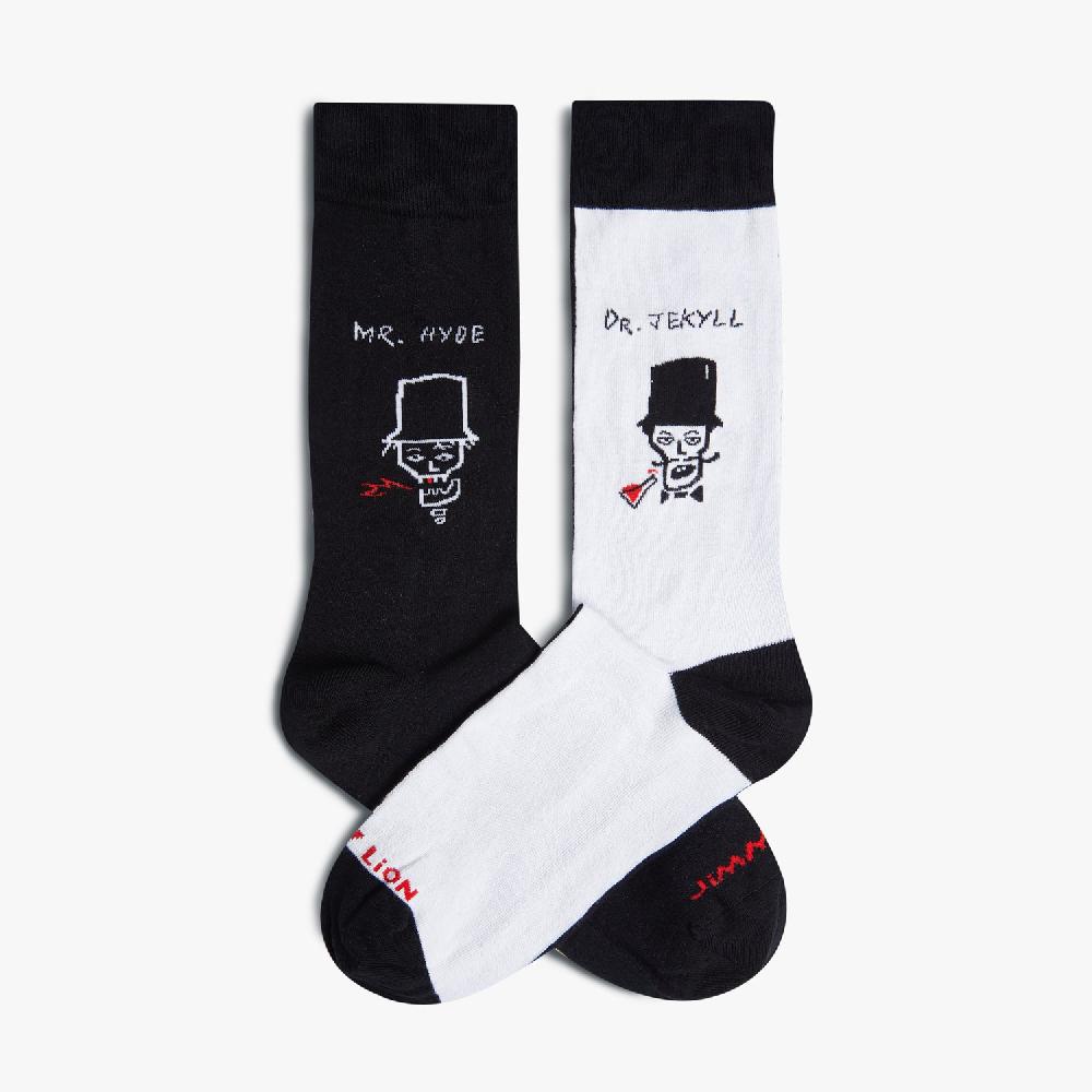 jimmy lion Unisex Socks Dr. Jekyll and Mr. Hyde