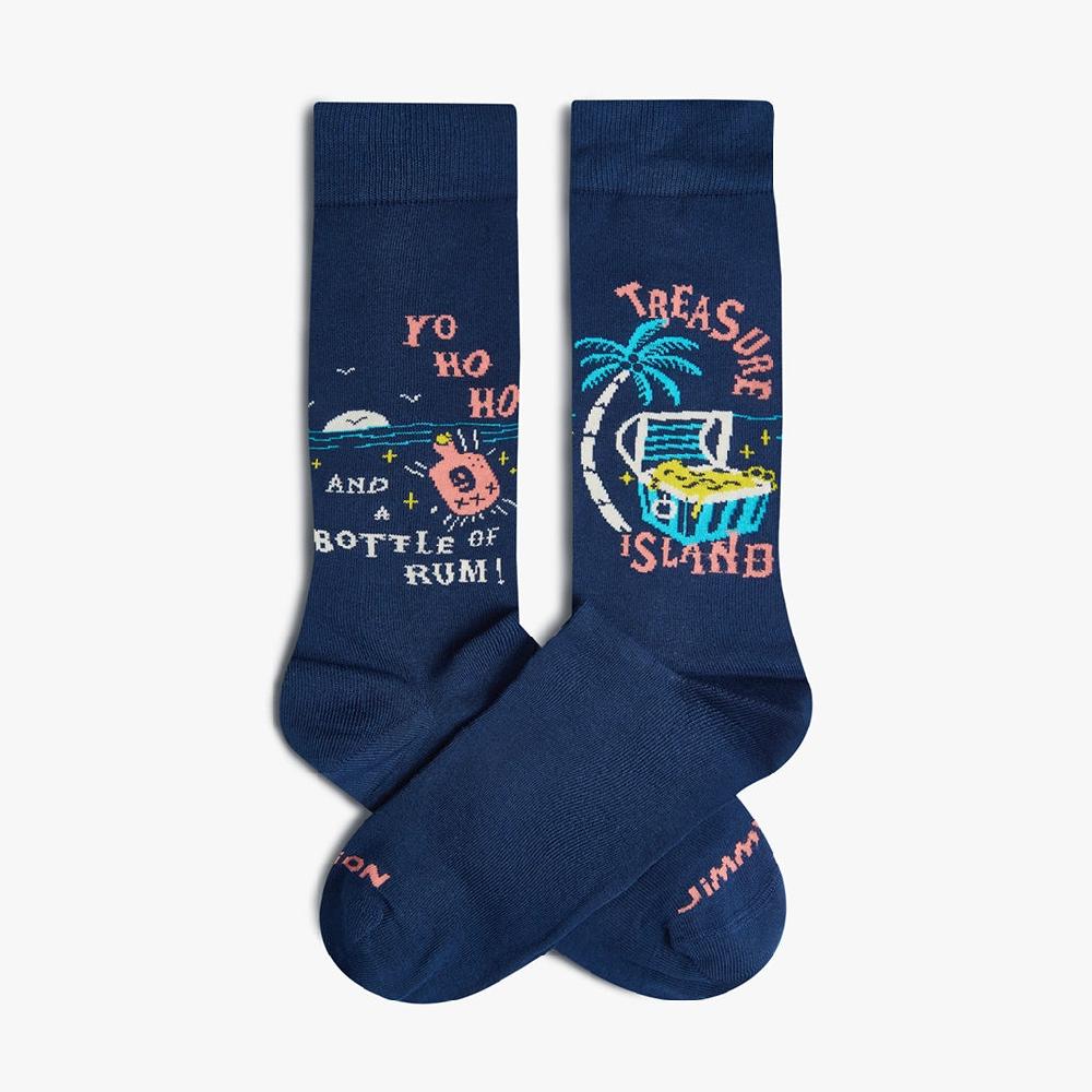 jimmy lion Unisex Socks Treasure Island